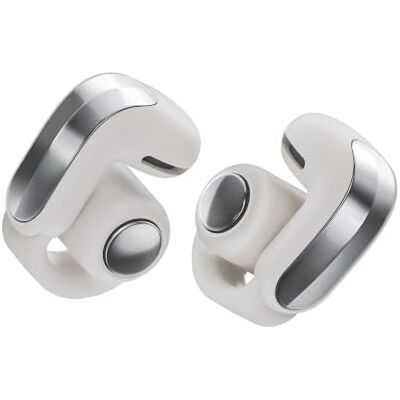Bose Écouteurs oreilles libres Ultra (2e génération) Oreilles libres, clips, sans fil, Bluetooth, son immersif, recharge sans fil, jusqu’à 28 h de son, pour voyager, étudier, travailler, Blanc nuage Bose Écouteurs oreilles libres Ultra (2e génération) Oreilles libres, clips, sans fil, Bluetooth, son immersif, recharge sans fil, jusqu’à 28 h de son, pour voyager, étudier, travailler, Blanc nuage