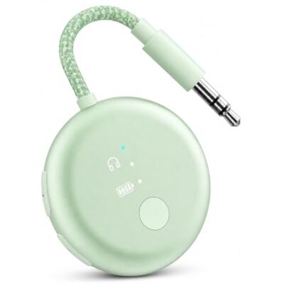 Avantree SoundJet R1 – Adaptateur Avion Bluetooth pour Écouteurs & AirPods pour Voyages, aptX Adaptive, Batterie de 25h, Transmetteur Audio sans Fil avec Puce Qualcomm Avantree SoundJet R1 – Adaptateur Avion Bluetooth pour Écouteurs & AirPods pour Voyages, aptX Adaptive, Batterie de 25h, Transmetteur Audio sans Fil avec Puce Qualcomm