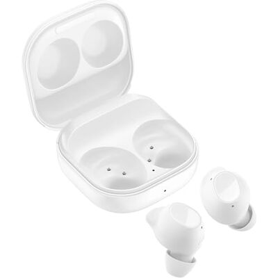 Samsung Galaxy Buds FE Écouteurs sans fil Bluetooth avec réduction active du bruit (ANC), ajustement confortable, 3 microphones, commande tactile, basses profondes, câble de charge inclus, blanc Samsung Galaxy Buds FE Écouteurs sans fil Bluetooth avec réduction active du bruit (ANC), ajustement confortable, 3 microphones, commande tactile, basses profondes, câble de charge inclus, blanc