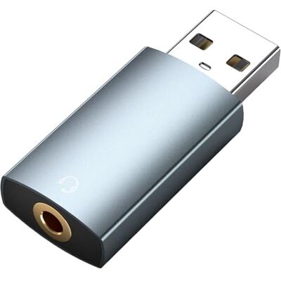 MMOBIEL Adaptateur USB-A vers Jack 3,5 mm TRRS pour écouteurs et microphone MMOBIEL Adaptateur USB-A vers Jack 3,5 mm TRRS pour écouteurs et microphone