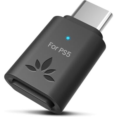 Avantree C81-Gaming – Adaptateur Audio USB-C Bluetooth 5.3 pour PS5, Puce Qualcomm, aptX Adaptive & HD, Son Premium, Compatible avec AirPods, Casques Bose & Plus Avantree C81-Gaming – Adaptateur Audio USB-C Bluetooth 5.3 pour PS5, Puce Qualcomm, aptX Adaptive & HD, Son Premium, Compatible avec AirPods, Casques Bose & Plus