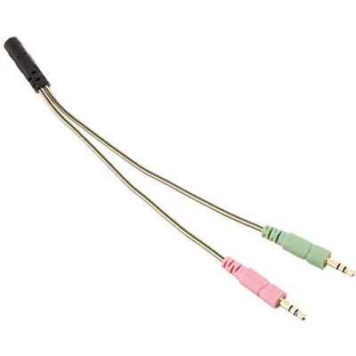 Generic Câble répartiteur de casque pour PC, prise jack 3,5 mm, adaptateur de casque mutuel pour PC Generic Câble répartiteur de casque pour PC, prise jack 3,5 mm, adaptateur de casque mutuel pour PC