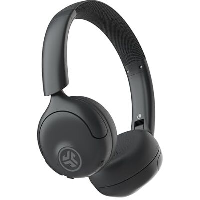 JLab Go Lux ANC Casque sans fil, graphite, hybride, suppression active du bruit, casque Bluetooth supra-auriculaire de qualité supérieure, son personnalisable, mode attention, confort en mousse nuage JLab Go Lux ANC Casque sans fil, graphite, hybride, suppression active du bruit, casque Bluetooth supra-auriculaire de qualité supérieure, son personnalisable, mode attention, confort en mousse nuage