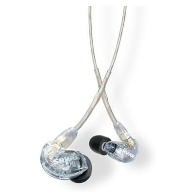 Shure Se215-Cl Écouteurs Sound Isolating Professionnels, avec Un Micro Transducteur Hd Simple, Offrent Un sonPrécis et Naturel, Livrés avec Un Câble Jack de 3,5 Mm Transparent Shure Se215-Cl Écouteurs Sound Isolating Professionnels, avec Un Micro Transducteur Hd Simple, Offrent Un sonPrécis et Naturel, Livrés avec Un Câble Jack de 3,5 Mm Transparent