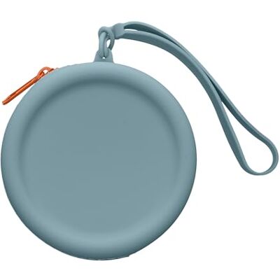 kwmobile Housse compatible avec in-ear Headphones coque écouteurs sans fil Pochette avec fermeture éclair et sangle poignet 7 x 7 cm bleu clair kwmobile Housse compatible avec in-ear Headphones coque écouteurs sans fil Pochette avec fermeture éclair et sangle poignet 7 x 7 cm bleu clair