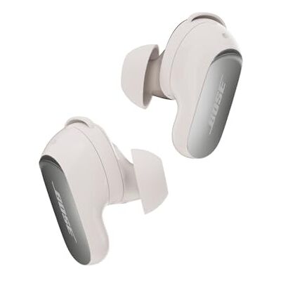 Bose QuietComfort Ultra Écouteurs (2e génération), écouteurs sans fil à réduction de bruit, Jusqu’à 6 h d’autonomie, Indice de protection IPx4, Son immersif, Basses profondes, Blanc nuage Bose QuietComfort Ultra Écouteurs (2e génération), écouteurs sans fil à réduction de bruit, Jusqu’à 6 h d’autonomie, Indice de protection IPx4, Son immersif, Basses profondes, Blanc nuage