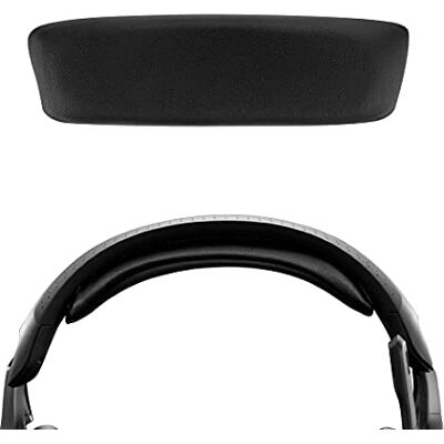 GEEKRIA Coussinet de bandeau en cuir protéiné compatible avec le casque Logitech G35, pièce de rechange (noir) GEEKRIA Coussinet de bandeau en cuir protéiné compatible avec le casque Logitech G35, pièce de rechange (noir)