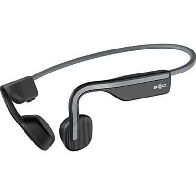 SHOKZ OpenMove casque à conduction osseuse, 6 h d’autonomie Gris Bluetooth 5.1 à oreilles libres, son clair, 6 h d’autonomie, léger 29 g, IP55, entendre l'environnement SHOKZ OpenMove casque à conduction osseuse, 6 h d’autonomie Gris Bluetooth 5.1 à oreilles libres, son clair, 6 h d’autonomie, léger 29 g, IP55, entendre l'environnement