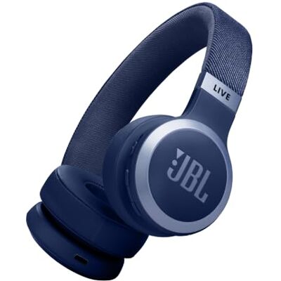 JBL Live 670NC, Casque Supra-Auriculaire, Bleu Réduction de Bruit Adaptative, Bluetooth 5.3, Smart Ambient, Jusqu'à 65 Heures d'Autonomie, Connexion Multi-source JBL Live 670NC, Casque Supra-Auriculaire, Bleu Réduction de Bruit Adaptative, Bluetooth 5.3, Smart Ambient, Jusqu'à 65 Heures d'Autonomie, Connexion Multi-source
