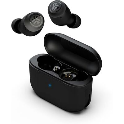 JLab Go Air Pop+ Ecouteurs Bluetooth sans Fil Écouteurs Intra-Auriculaires avec Micro, 35+ Heures d'Autonomie, Ecouteur et Boîtier de Charge, Oreillette Son Personnalisé EQ3, App, Noir JLab Go Air Pop+ Ecouteurs Bluetooth sans Fil Écouteurs Intra-Auriculaires avec Micro, 35+ Heures d'Autonomie, Ecouteur et Boîtier de Charge, Oreillette Son Personnalisé EQ3, App, Noir