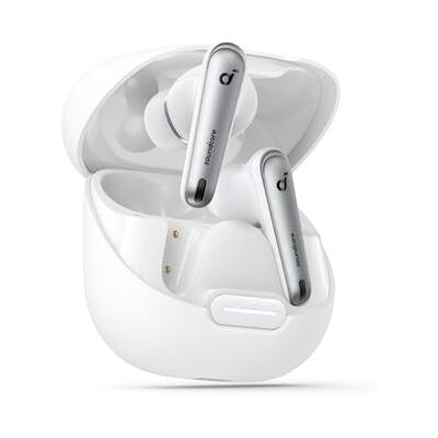 Soundcore Anker Liberty 4 NC Wireless Bluetooth Earphones with 98.5% Noise Cancellation, Adaptive Noise Reduction to Ears and Environment, Hi-Res Audio, 50 Hours, Wireless Charging, Bluetooth 5.3 Soundcore Anker Liberty 4 NC Wireless Bluetooth Earphones with 98.5% Noise Cancellation, Adaptive Noise Reduction to Ears and Environment, Hi-Res Audio, 50 Hours, Wireless Charging, Bluetooth 5.3