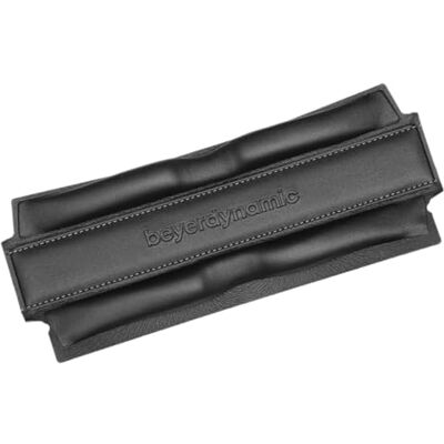 beyerdynamic pièce de rechange originale coussinet de tête pour DT 1770 PRO et DT 1990 PRO, bandeau en similicuir noir avec évidement fontanelle, remplacement du bandeau sans outils beyerdynamic pièce de rechange originale coussinet de tête pour DT 1770 PRO et DT 1990 PRO, bandeau en similicuir noir avec évidement fontanelle, remplacement du bandeau sans outils