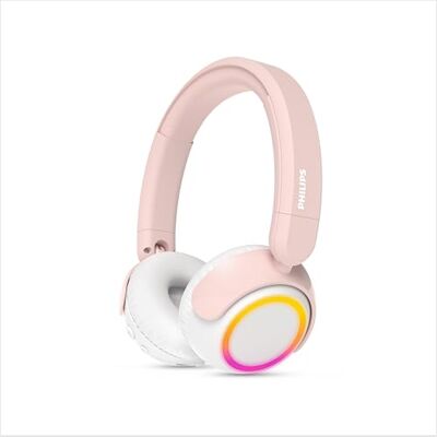 Philips TAK4200BL – Casque sans fil supra-aural pour enfants, série 4200, pliable, volume limité, partage audio, câbles 3,5 mm et USB-C inclus, bleu Philips TAK4200BL – Casque sans fil supra-aural pour enfants, série 4200, pliable, volume limité, partage audio, câbles 3,5 mm et USB-C inclus, bleu