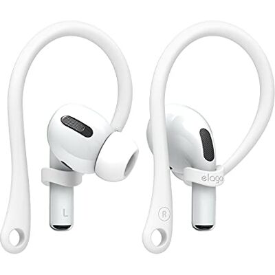 elago Crochets d’Oreille pour AirPods Pro 3/2/1 et AirPods 4/3/2/1 Accessoires pour Écouteurs, Antidérapant, Design Ergonomique, Ajustement Confortable (Blanc) elago Crochets d’Oreille pour AirPods Pro 3/2/1 et AirPods 4/3/2/1 Accessoires pour Écouteurs, Antidérapant, Design Ergonomique, Ajustement Confortable (Blanc)