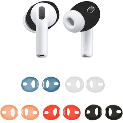 kwmobile 10x Coque en silicone pour Apple Airpods Pro 3 Protection en silicone pour écouteurs intra-auriculaires multicolore kwmobile 10x Coque en silicone pour Apple Airpods Pro 3 Protection en silicone pour écouteurs intra-auriculaires multicolore