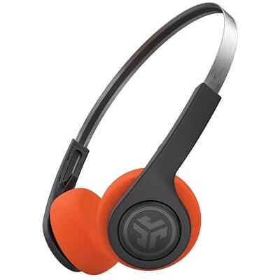 JLab Rewind 2 Casque rétro sans fil avec commandes par application personnalisée, plus de 20 heures de lecture Bluetooth, léger, casque Bluetooth vintage avec micro JLab Rewind 2 Casque rétro sans fil avec commandes par application personnalisée, plus de 20 heures de lecture Bluetooth, léger, casque Bluetooth vintage avec micro