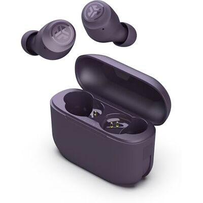 JLab Go Air Pop+ Ecouteurs Bluetooth sans Fil Écouteurs Intra-Auriculaires avec Micro, 35+ Heures d'Autonomie, Ecouteur et Boîtier de Charge, Oreillette Son Personnalisé EQ3, App, Violet JLab Go Air Pop+ Ecouteurs Bluetooth sans Fil Écouteurs Intra-Auriculaires avec Micro, 35+ Heures d'Autonomie, Ecouteur et Boîtier de Charge, Oreillette Son Personnalisé EQ3, App, Violet