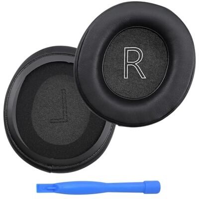 MMOBIEL Remplacement Coussinets d'oreille pour Xbox Wireless, Wired, Xbox Stereo 20th Anniversary Special Edition Casque par Memory Foam et Protein PU Coussinet – Coussinets de Rechange – Noir MMOBIEL Remplacement Coussinets d'oreille pour Xbox Wireless, Wired, Xbox Stereo 20th Anniversary Special Edition Casque par Memory Foam et Protein PU Coussinet – Coussinets de Rechange – Noir