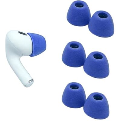 Comply Airpods ProGen1&2 Electric Blue Small - Écouteurs Comply Airpods ProGen1&2 Electric Blue Small - Écouteurs