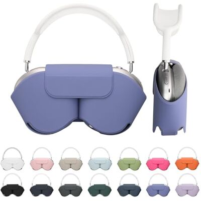 kwmobile Coque compatible avec Apple AirPods Max/AirPods Max 2 coque Housse de protection souple en polyester pour casque audio avec mode veille lavande kwmobile Coque compatible avec Apple AirPods Max/AirPods Max 2 coque Housse de protection souple en polyester pour casque audio avec mode veille lavande