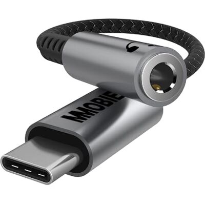 MMOBIEL Adaptateur de Prise Casque USB-C vers 3,5 mm Adaptateur USB-C 16 bits vers AUX Câble Audio USB type C à Prise Compatible avec Samsung S26 S25, iPad, iPhone 17 16 15, MacBook – Aluminium MMOBIEL Adaptateur de Prise Casque USB-C vers 3,5 mm Adaptateur USB-C 16 bits vers AUX Câble Audio USB type C à Prise Compatible avec Samsung S26 S25, iPad, iPhone 17 16 15, MacBook – Aluminium