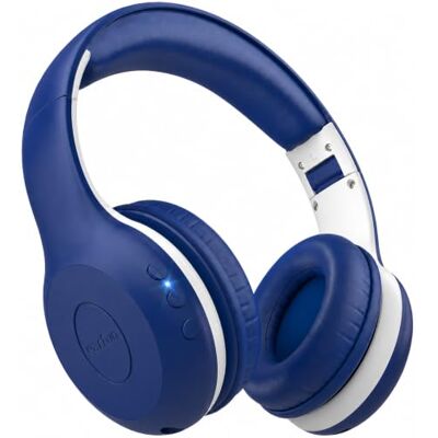 EarFun K2 Casque Enfant sans Fil avec Microphone, Bluetooth 5.4, Limite de Volume 85/94dB, Son Stéréo Hi-Fi, 40U Temps de Lecture, Pliable, pour Tablette/Téléphone/iPad/PC/École/Voyage,Bleu EarFun K2 Casque Enfant sans Fil avec Microphone, Bluetooth 5.4, Limite de Volume 85/94dB, Son Stéréo Hi-Fi, 40U Temps de Lecture, Pliable, pour Tablette/Téléphone/iPad/PC/École/Voyage,Bleu