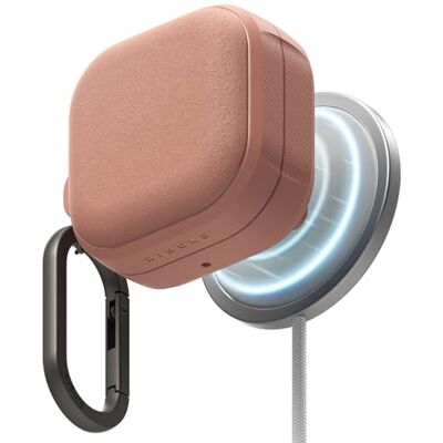 Ringke Onyx Magnetic Coque Samsung Galaxy Buds 4 / Buds 4 Pro Étui Magnétique Antichoc en TPU Compatible Recharge Sans Fil avec Mousqueton Chromé Protection Ultra Fine Bumper Durable Constant Coral Ringke Onyx Magnetic Coque Samsung Galaxy Buds 4 / Buds 4 Pro Étui Magnétique Antichoc en TPU Compatible Recharge Sans Fil avec Mousqueton Chromé Protection Ultra Fine Bumper Durable Constant Coral