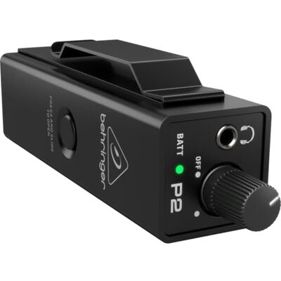 Behringer Powerplay P2 Amplificateur de Casque Intra-Auriculaire Ultra Compact Behringer Powerplay P2 Amplificateur de Casque Intra-Auriculaire Ultra Compact