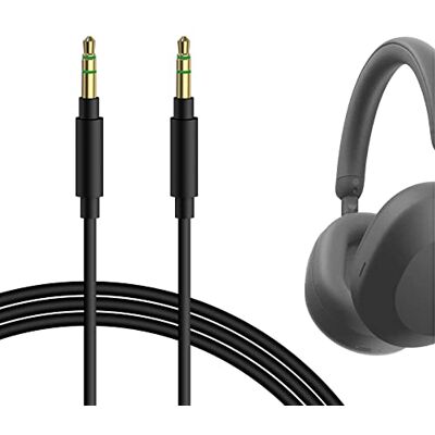 GEEKRIA Apollo Câble audio de rechange pour casque Sony MDR-1000X, MDR-100AAP, MDR-100ABN, MDR-XB950BT, XB650BT, XB750BT, MDR-1A et autres/anti-enchevêtrement (3,5 mm, 1,5 m) GEEKRIA Apollo Câble audio de rechange pour casque Sony MDR-1000X, MDR-100AAP, MDR-100ABN, MDR-XB950BT, XB650BT, XB750BT, MDR-1A et autres/anti-enchevêtrement (3,5 mm, 1,5 m)