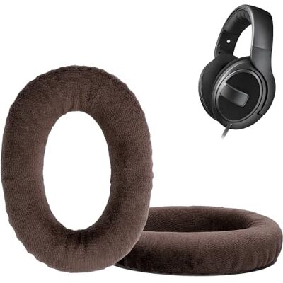 kwmobile 2x Coussinet de Rechange Compatible avec Sennheiser HD 559/569 / 599 Coussinets avec Revêtement Velours pour Casque Audio marron kwmobile 2x Coussinet de Rechange Compatible avec Sennheiser HD 559/569 / 599 Coussinets avec Revêtement Velours pour Casque Audio marron