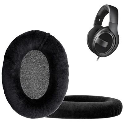 kwmobile 2x Coussinet de Rechange Compatible avec Sennheiser HD 559/569 / 599 Coussinets avec Revêtement Velours pour Casque Audio noir kwmobile 2x Coussinet de Rechange Compatible avec Sennheiser HD 559/569 / 599 Coussinets avec Revêtement Velours pour Casque Audio noir