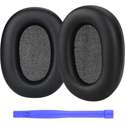 MMOBIEL Coussinets de rechange pour casque antibruit Sony WH-1000XM6 – Mousse à mémoire de forme et protéines en polyuréthane – Isolation du bruit – Noir MMOBIEL Coussinets de rechange pour casque antibruit Sony WH-1000XM6 – Mousse à mémoire de forme et protéines en polyuréthane – Isolation du bruit – Noir