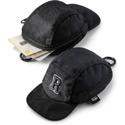 Ringke Cap Mini Pouch Pochette Multiusage Design Casquette pour AirPods, Galaxy Buds, Cartes (jusqu’à 12), Écouteurs, Clés, Accessoires Étui Compact à Accrocher au Sac ou Lanière Ringke Cap Mini Pouch Pochette Multiusage Design Casquette pour AirPods, Galaxy Buds, Cartes (jusqu’à 12), Écouteurs, Clés, Accessoires Étui Compact à Accrocher au Sac ou Lanière