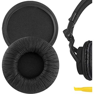 GEEKRIA QuickFit Coussinets de rechange en cuir protéiné pour casque Sony MDR-V55 V500DJ (noir) GEEKRIA QuickFit Coussinets de rechange en cuir protéiné pour casque Sony MDR-V55 V500DJ (noir)