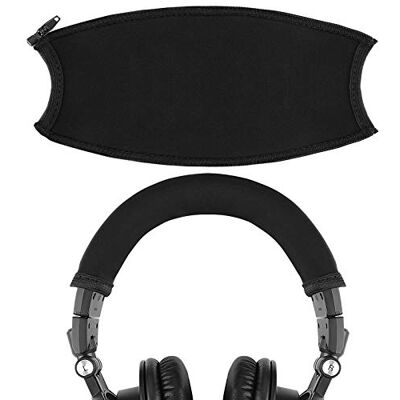GEEKRIA Housse de bandeau compatible avec ATH M50x, M50xBT, M50xBT2, M50xPB, M50xWH, M50xBB. Pièces de réparation pour casque ou casque Installation facile, aucun outil nécessaire (noir) GEEKRIA Housse de bandeau compatible avec ATH M50x, M50xBT, M50xBT2, M50xPB, M50xWH, M50xBB. Pièces de réparation pour casque ou casque Installation facile, aucun outil nécessaire (noir)