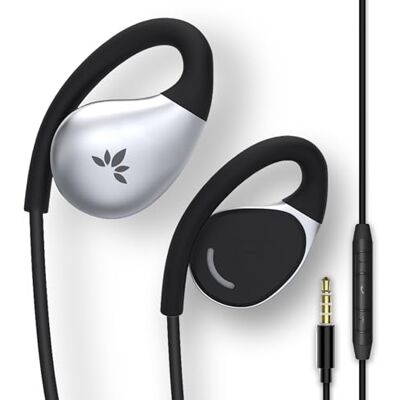 Avantree Resolve (Grand) – Écouteurs Ouverts Filaire avec Micro et Crochet Oreille, pour Seniors & Hommes avec Grandes Oreilles, Idéal Bureau/Extérieur/Maison, 3.5mm AUX Avantree Resolve (Grand) – Écouteurs Ouverts Filaire avec Micro et Crochet Oreille, pour Seniors & Hommes avec Grandes Oreilles, Idéal Bureau/Extérieur/Maison, 3.5mm AUX