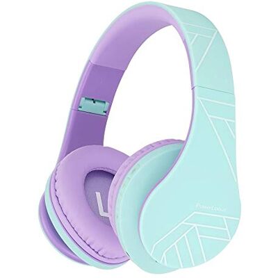 PowerLocus Casque Bluetooth Enfant, P2 Casque Audio pour Enfants avec Volume limité à 85db, Écouteurs sans Fil et Filaires, Casque Pliable et Réglable, Confortable, avec Micro intégré, Micro SD Slot PowerLocus Casque Bluetooth Enfant, P2 Casque Audio pour Enfants avec Volume limité à 85db, Écouteurs sans Fil et Filaires, Casque Pliable et Réglable, Confortable, avec Micro intégré, Micro SD Slot