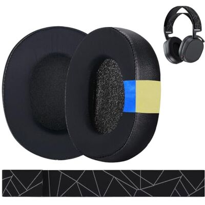 MMOBIEL Coussinets et Bandeau de Remplacement pour SteelSeries Arctis 7/9 / Pro & Prime Wireless Gaming Headset etc par Gel Réfrigérant Coussinets & Tissu Flexible Bandeau pour Écouteurs MMOBIEL Coussinets et Bandeau de Remplacement pour SteelSeries Arctis 7/9 / Pro & Prime Wireless Gaming Headset etc par Gel Réfrigérant Coussinets & Tissu Flexible Bandeau pour Écouteurs