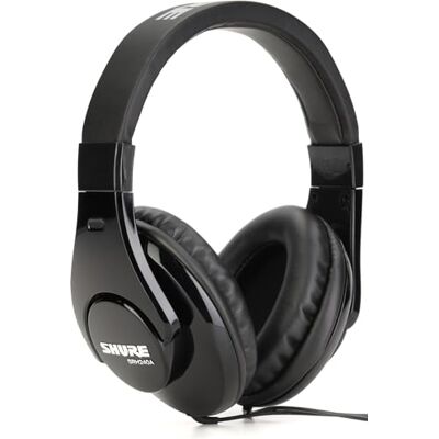 Shure Cuffia (Srh240a) Professionale Alta Qualita' (Nera) Shure Cuffia (Srh240a) Professionale Alta Qualita' (Nera)