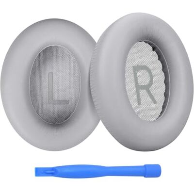 MMOBIEL Remplacement Coussinets d'Oreille pour Bose NC700 / Bose 700 Noise Cancelling Casque par Memory Foam et Protein PU Coussinet Casque Coussinets de Rechange – Gris Clair MMOBIEL Remplacement Coussinets d'Oreille pour Bose NC700 / Bose 700 Noise Cancelling Casque par Memory Foam et Protein PU Coussinet Casque Coussinets de Rechange – Gris Clair