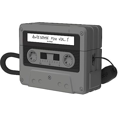 elago Coque Cassette avec Cordon pour AirPods Pro 2 Cordon Inclus, Résistant aux Chocs, Protection Complète, Compatible avec AirPods Pro 2 Coque (Noir) elago Coque Cassette avec Cordon pour AirPods Pro 2 Cordon Inclus, Résistant aux Chocs, Protection Complète, Compatible avec AirPods Pro 2 Coque (Noir)