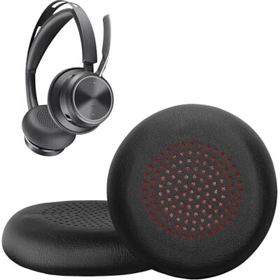 kwmobile 2x Coussinet compatible avec Plantronics Voyager Focus / B825 / 4210/4220 / BlackWire 5200/7225 coussinet Coussinets en mousse pour casque audio noir kwmobile 2x Coussinet compatible avec Plantronics Voyager Focus / B825 / 4210/4220 / BlackWire 5200/7225 coussinet Coussinets en mousse pour casque audio noir