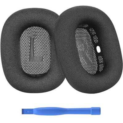MMOBIEL Remplacement Coussinets d'Oreille pour AirPods Max Casque par – Mesh Fabric Coussinet Casque Coussinets de Rechange – Gris MMOBIEL Remplacement Coussinets d'Oreille pour AirPods Max Casque par – Mesh Fabric Coussinet Casque Coussinets de Rechange – Gris