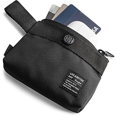 Ringke Mini Pochette Coque AirPods Pro 2, AirPods Pro, AirPods 3, AirPods, Samsung Galaxy Buds 2 Pro, Buds Pro, Buds 2 Mini Pouch Accessoires Pochette Écouteurs 2-Way Bag Miniature (Black) Ringke Mini Pochette Coque AirPods Pro 2, AirPods Pro, AirPods 3, AirPods, Samsung Galaxy Buds 2 Pro, Buds Pro, Buds 2 Mini Pouch Accessoires Pochette Écouteurs 2-Way Bag Miniature (Black)