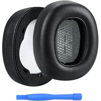 MMOBIEL Remplacement Coussinets d'Oreille pour JBL E65 (E65BT, E65BTNC) / Live 650 (650NC, 650BTNC) / Live 660 (660NC, 660BTNC) / Duet NC Casque par Memory Foam et Protein PU Coussinet Casque – Noir MMOBIEL Remplacement Coussinets d'Oreille pour JBL E65 (E65BT, E65BTNC) / Live 650 (650NC, 650BTNC) / Live 660 (660NC, 660BTNC) / Duet NC Casque par Memory Foam et Protein PU Coussinet Casque – Noir