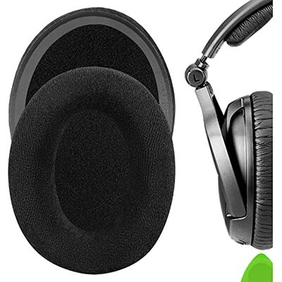GEEKRIA Coussinets de rechange en velours pour casque Sennheiser PXC350, HD380, PC350, PC350 SE, PXE350, HME95, HMEC250, HD380 PRO Noir GEEKRIA Coussinets de rechange en velours pour casque Sennheiser PXC350, HD380, PC350, PC350 SE, PXE350, HME95, HMEC250, HD380 PRO Noir