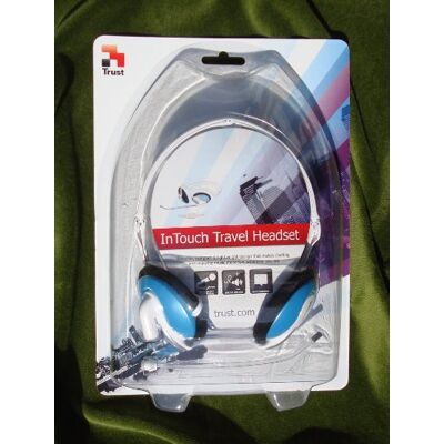 Trust InTouch Casque tour de cou Bleu Trust InTouch Casque tour de cou Bleu