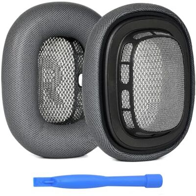 MMOBIEL Remplacement Coussinets Casque pour AirPods Max Casque par Protein PU Coussinet Casques- Coussinets de Rechange – Noir MMOBIEL Remplacement Coussinets Casque pour AirPods Max Casque par Protein PU Coussinet Casques- Coussinets de Rechange – Noir