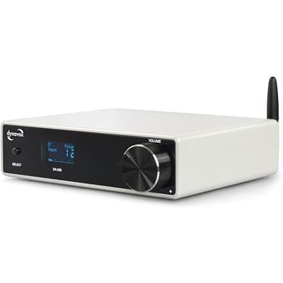 Dynavox Amplificateur HiFi DA-200 compact classe D stéréo avec BT 5.0, USB DAC, optique et coaxial, sortie caisson de basses, boîtier en aluminium élégant, idéal pour l'audio PC et le streaming de Dynavox Amplificateur HiFi DA-200 compact classe D stéréo avec BT 5.0, USB DAC, optique et coaxial, sortie caisson de basses, boîtier en aluminium élégant, idéal pour l'audio PC et le streaming de