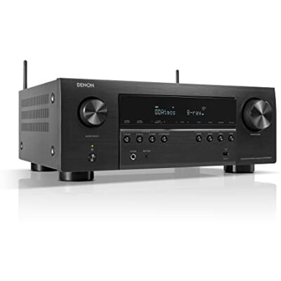 Denon AVR-S970H Récepteur AV 7.2 canaux Amplificateur HiFi avec Dolby Atmos, DTS:X, 6 entrées HDMI et 2 Sorties, 8K HDMI, Bluetooth, Wi-FI, AirPlay 2, HEOS Mulitroom, Compatible Alexa Denon AVR-S970H Récepteur AV 7.2 canaux Amplificateur HiFi avec Dolby Atmos, DTS:X, 6 entrées HDMI et 2 Sorties, 8K HDMI, Bluetooth, Wi-FI, AirPlay 2, HEOS Mulitroom, Compatible Alexa